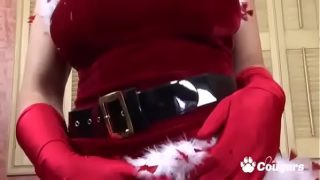 Santa’s Little Helper Gets A Creampie For Christmas