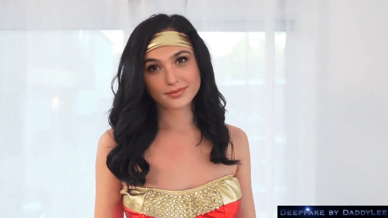 Gal Gadot Deepfake Costume Sex
