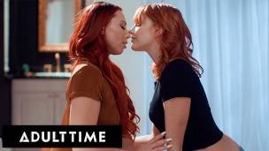 Naughty Redheads Love Sensual Lesbian Sex