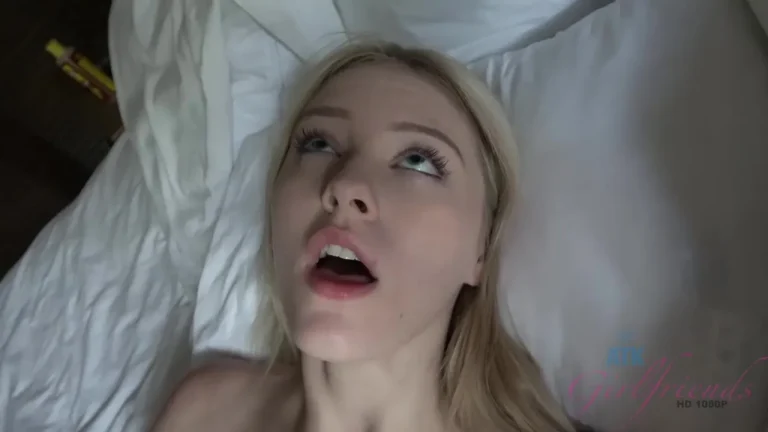 Melody rides your cock and takes your load