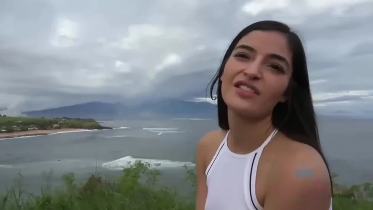 You take Emily on in her sexy shorts, and play in the car