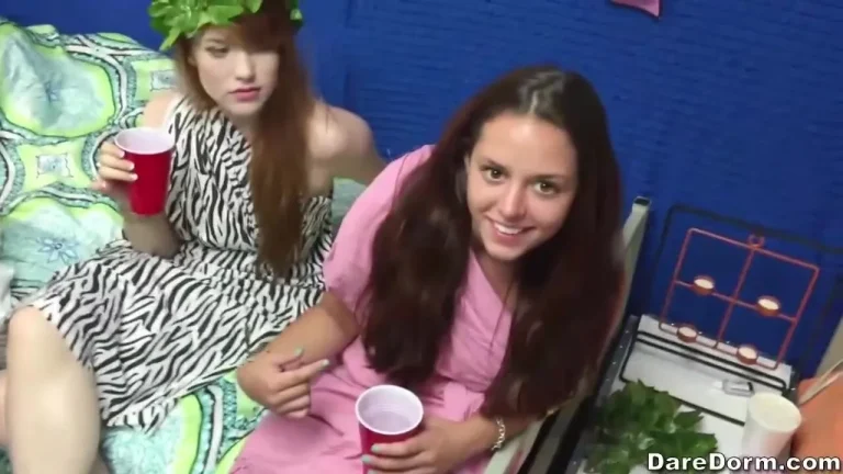 Bella Skye, Gwen Stark and Gina Valentina in Toga