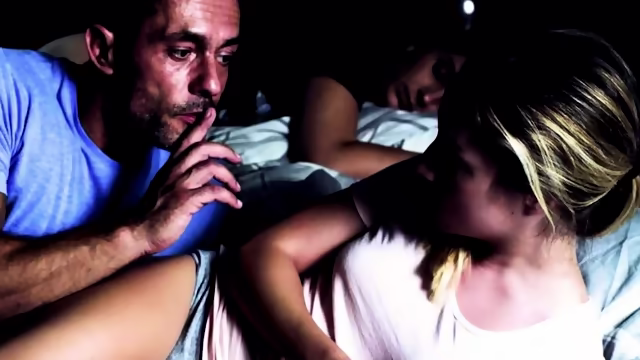 Daddy’s friend fucks me at night