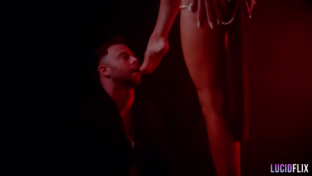 Snake Charmer Seduction In Red